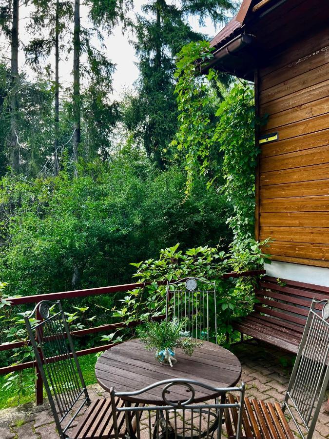 Domek Pod Modrzewiem โนวือตาร์ก ภายนอก รูปภาพ